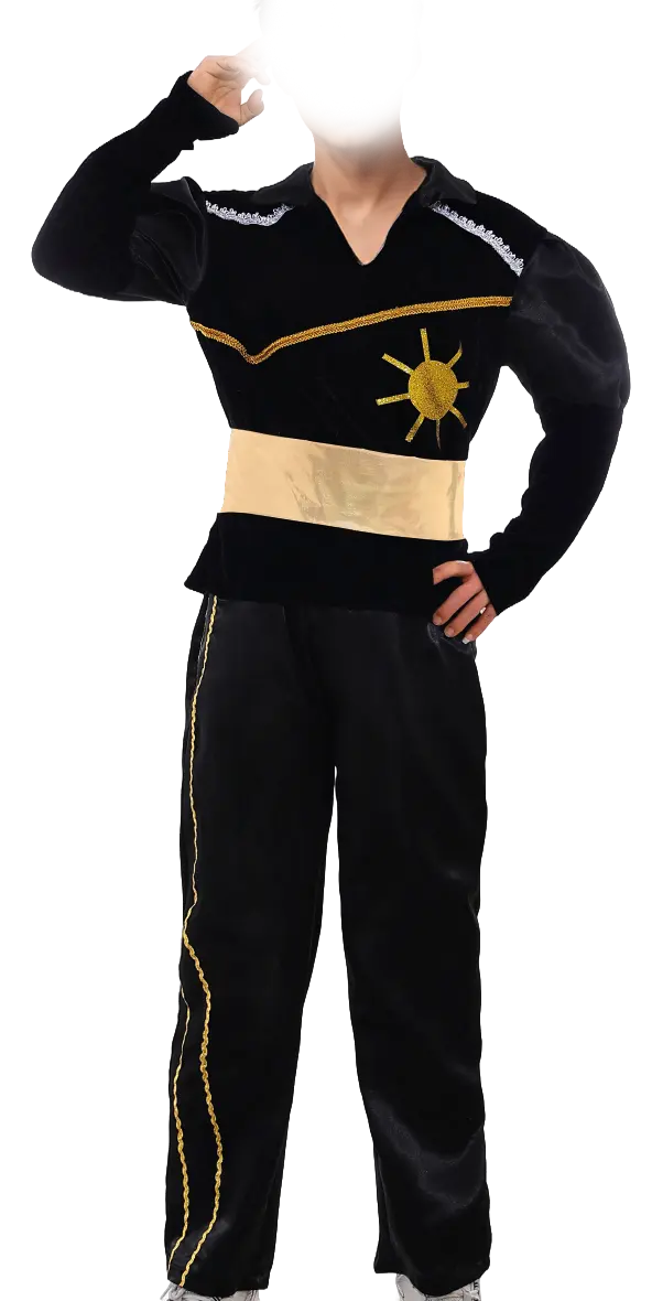 Traje Caporal Azul T/L - Imagen 3