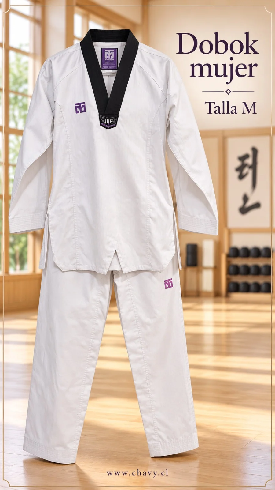 Dobok taekwondo mujer