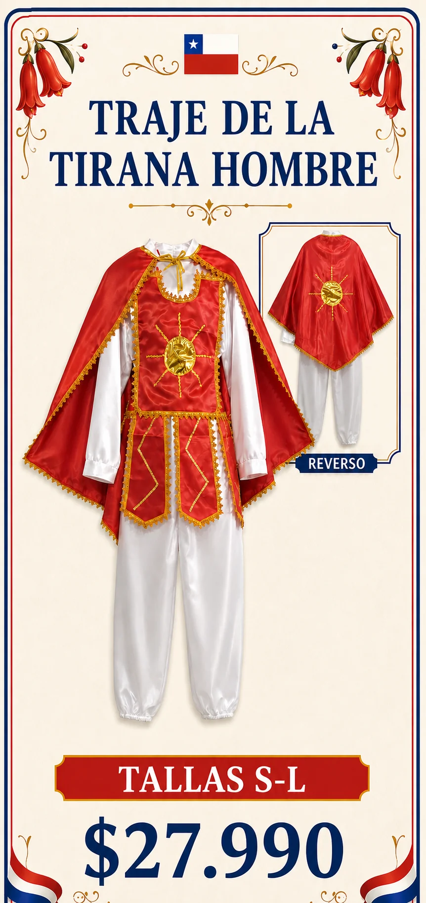 Trajes Baile Folclorico la Tirana - Imagen 3